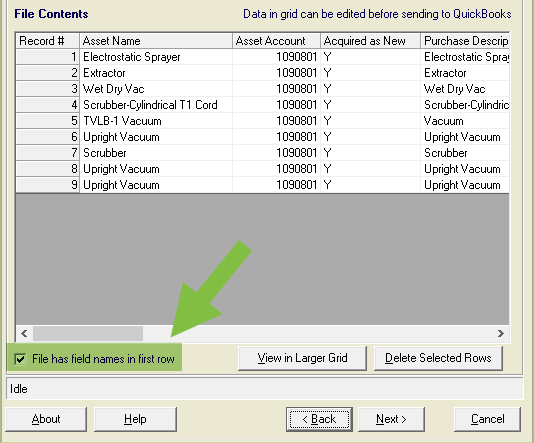can excel or pdf import data into quickbooks enterprise